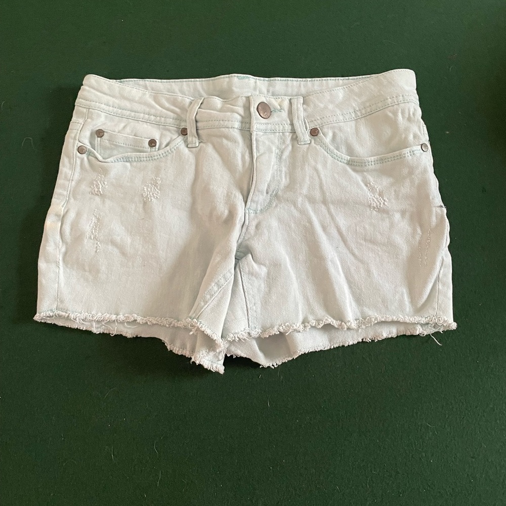 Womens Denim Cutoff Shorts